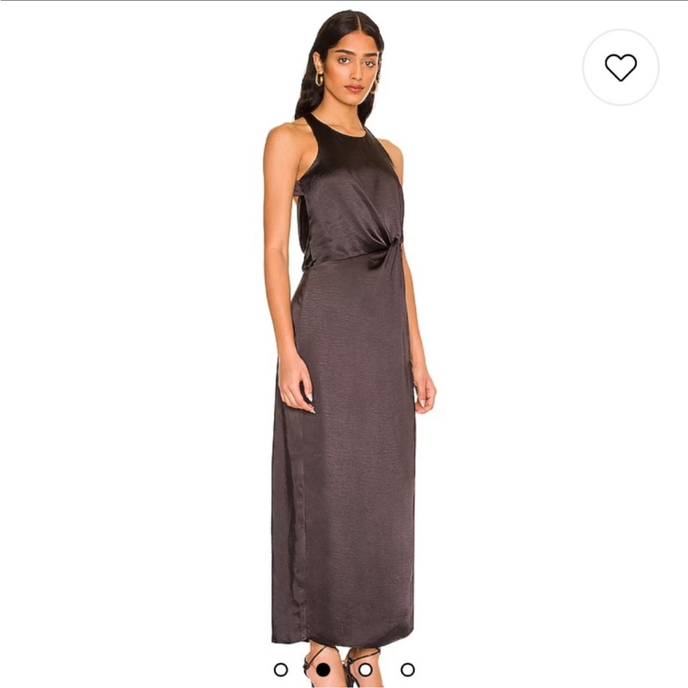 For Love and Lemons Taliah Maxi Dress in Black NWT